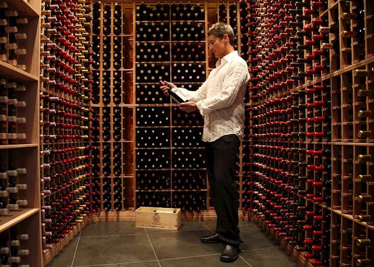 Wine Cellar, The Rees Apartment Hotel, Queenstown
