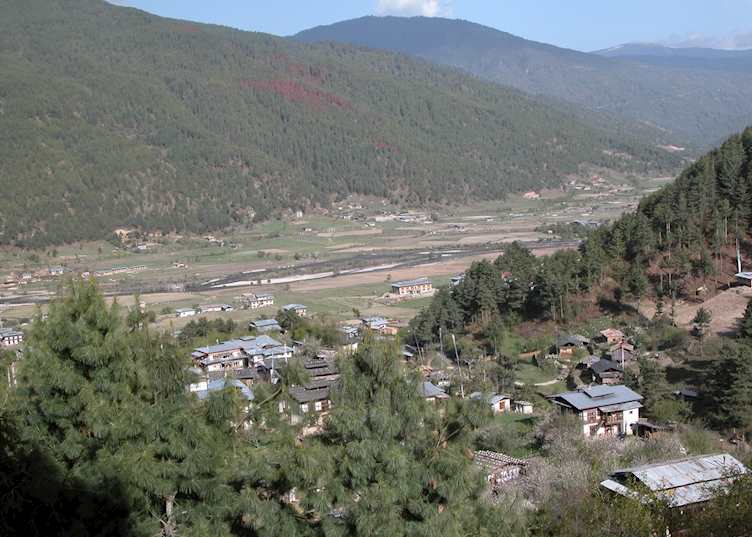 View over Jakar