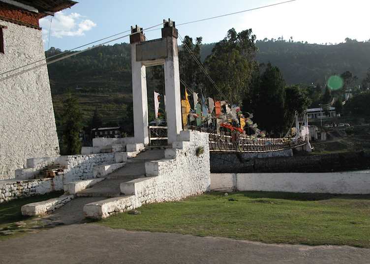 Bridge next to Punakha Dzong