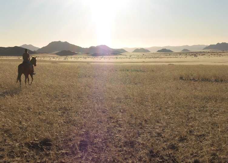 Sunset ride from Desert Homestead