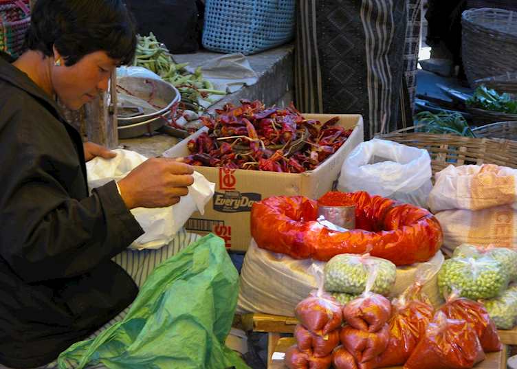 Weekend market, Thimphu
