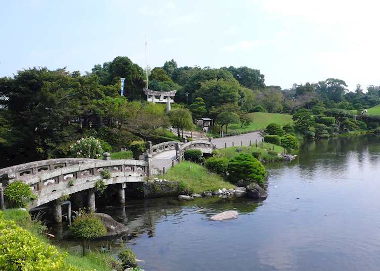 Suizenji garden, Kumamoto