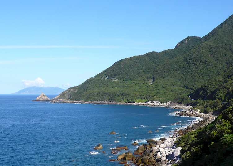 Yakushima coastline