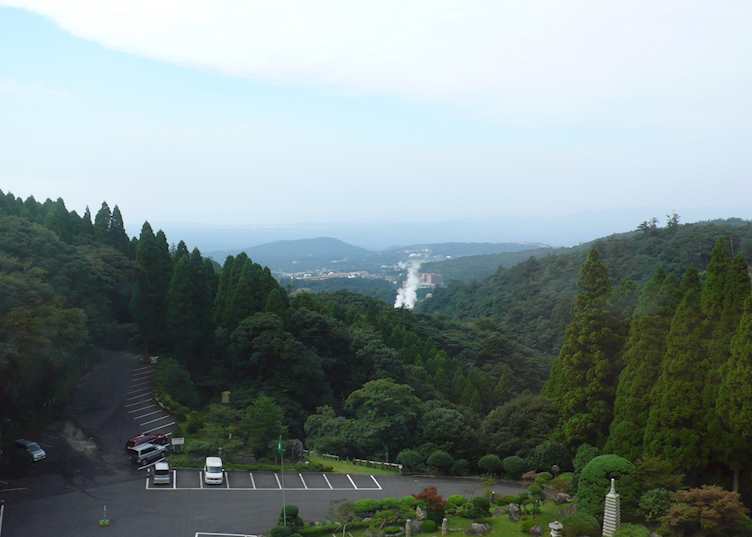 View from the Kirishima Hotel