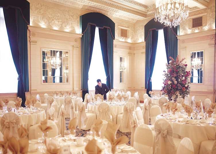 Celebrating at the Fort Garry