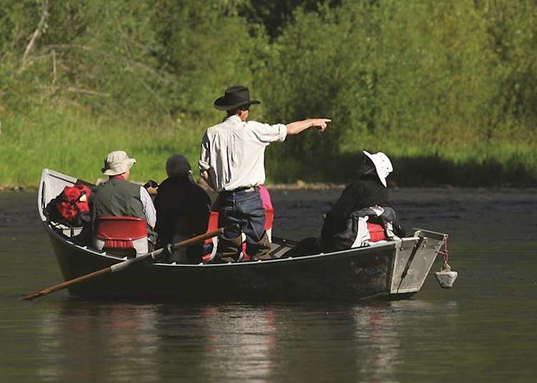 Wildlife viewing on the Atnarko River