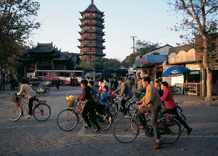 Cycling in Suzhou