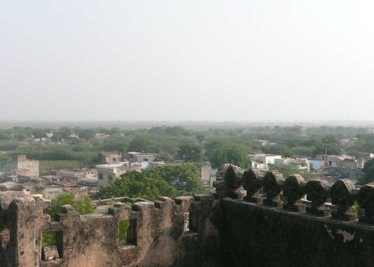 View from Fort Barli