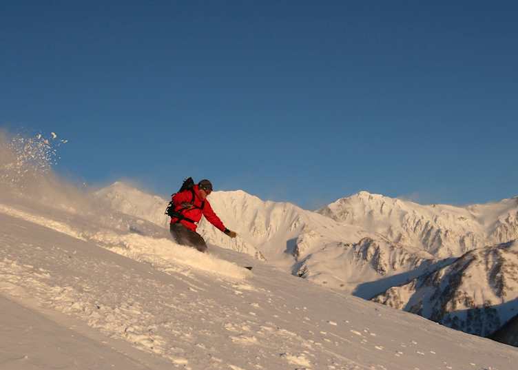 Snowboarding, Hakuba