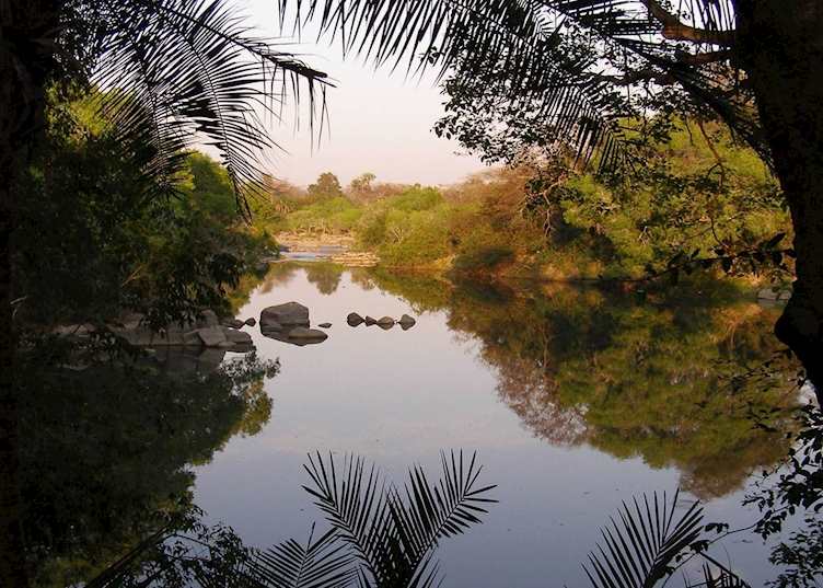 View from KaingU Safari Lodge, Kafue National Park