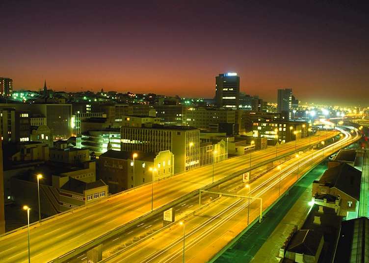 Port Elizabeth by night