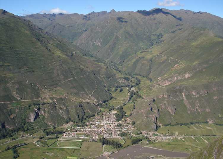 View from Huchuy Qosqo ruins