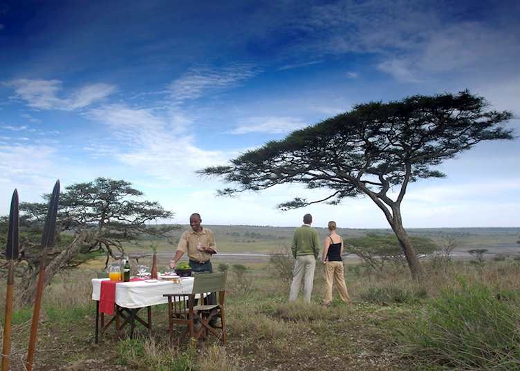 Bush Breakfast from Kirurumu Tarangire Camp