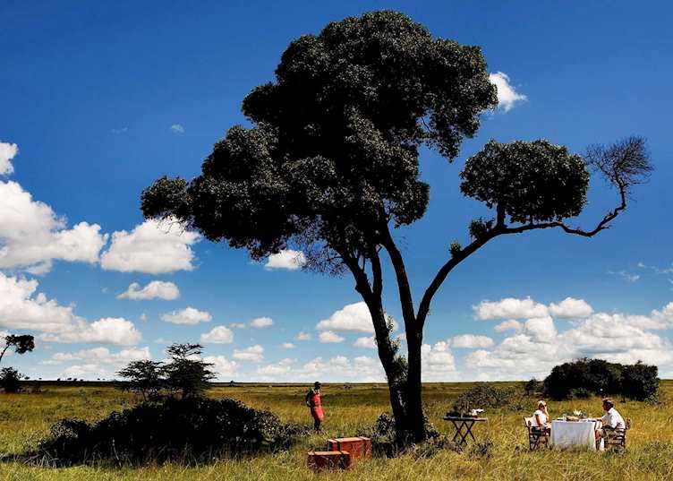 Bush meal from Karen Blixen Camp