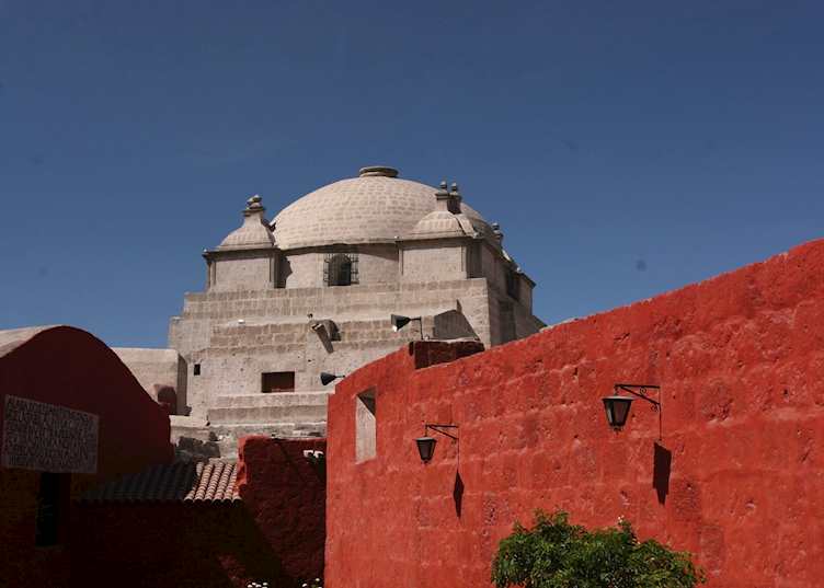 Santa Catalina Convent in the Arequipa sunshine