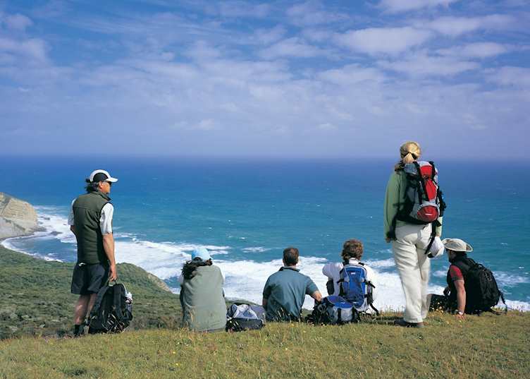 Clifftop views on the Great Ocean Walk with Bothfeet