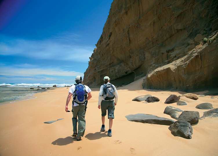 Exploring Wreck Beach on the Great Ocean Walk with Bothfeet