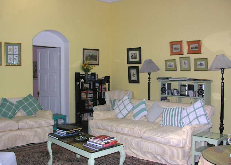 Lounge, Glenburn Tea Estate, Darjeeling