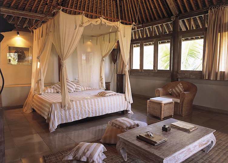 Double lanai room at the Wapa Di Ume, Ubud