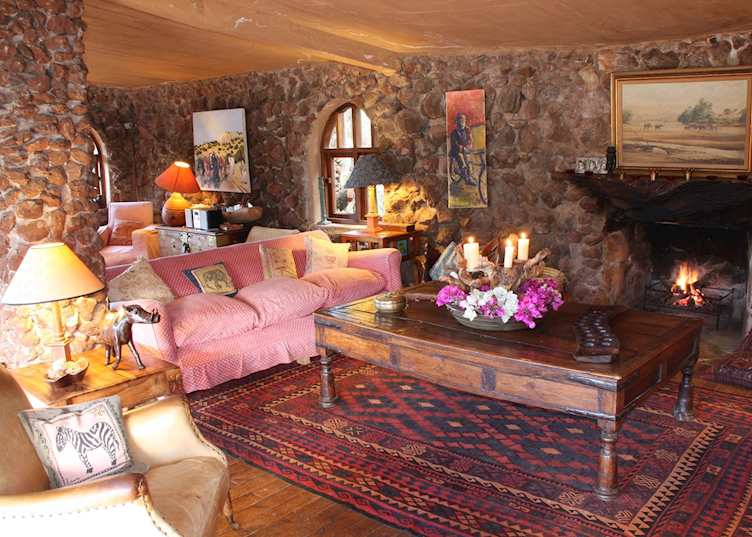 Lewa Wilderness Trails - Sitting room