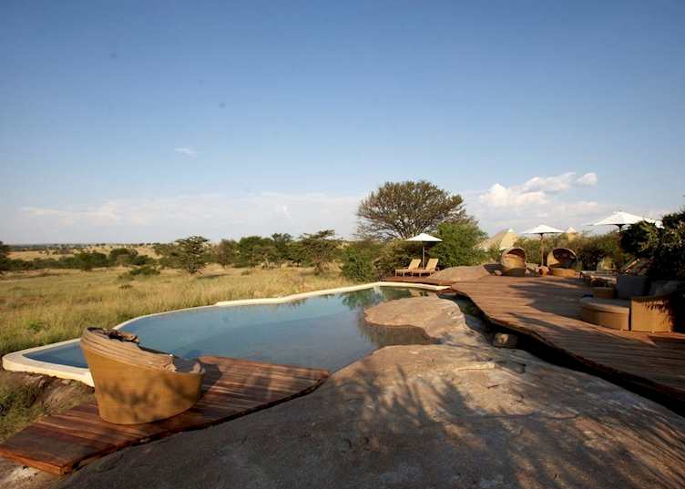 Pool at Sayari Camp