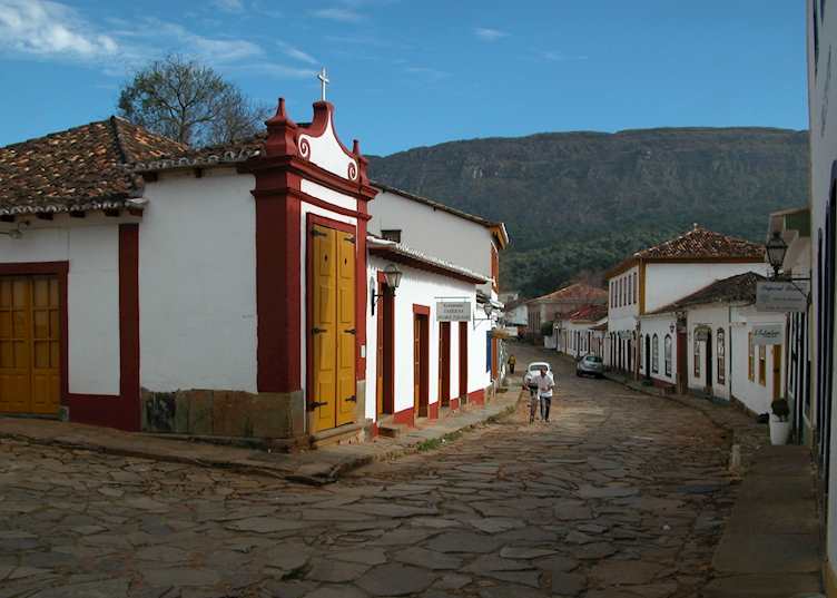 Tiradentes street scene, Brazil