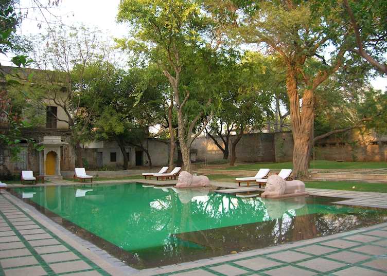 Swimming pool, Usha Kiran Palace Hotel, Gwalior