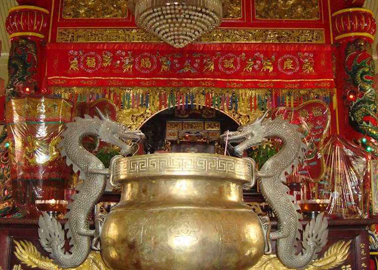Chinese temple in Malang, Indonesia