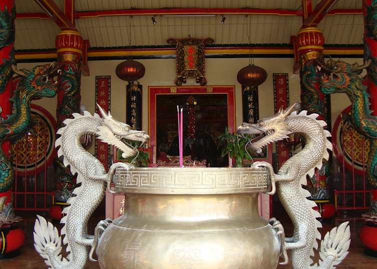 Chinese temple in Malang, Indonesia