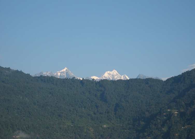 View from Norkhill Palace, Gangtok