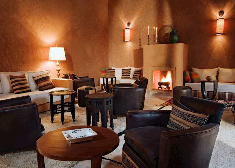 Salon, Kasbah Bab Ourika, The High Atlas Mountains