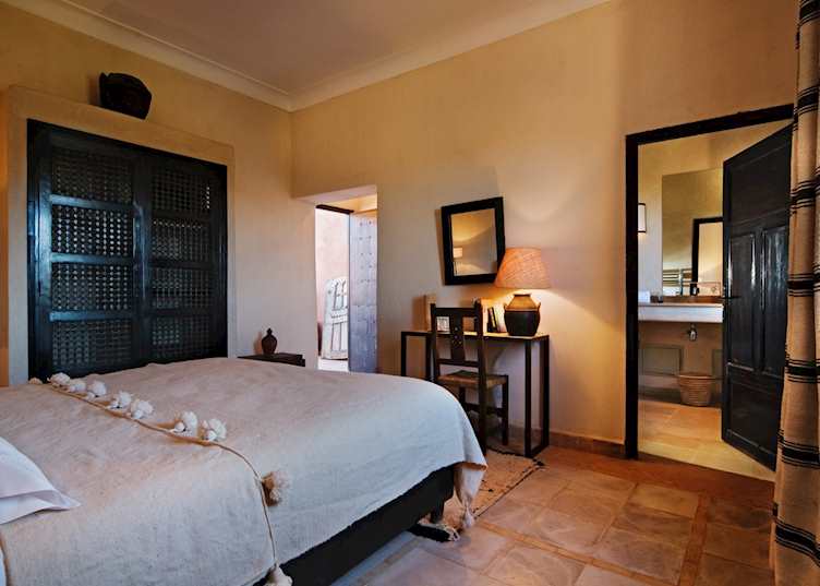 Superior room, Kasbah Bab Ourika, The High Atlas Mountains