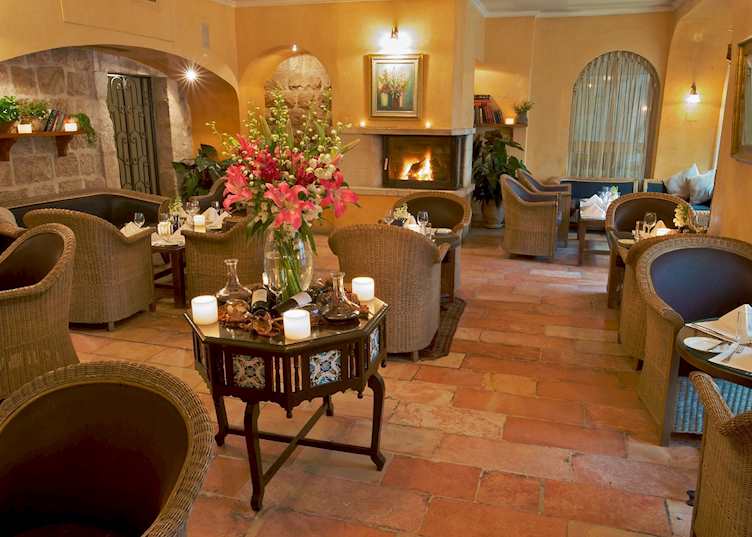 Dining area, The American Colony, Jerusalem
