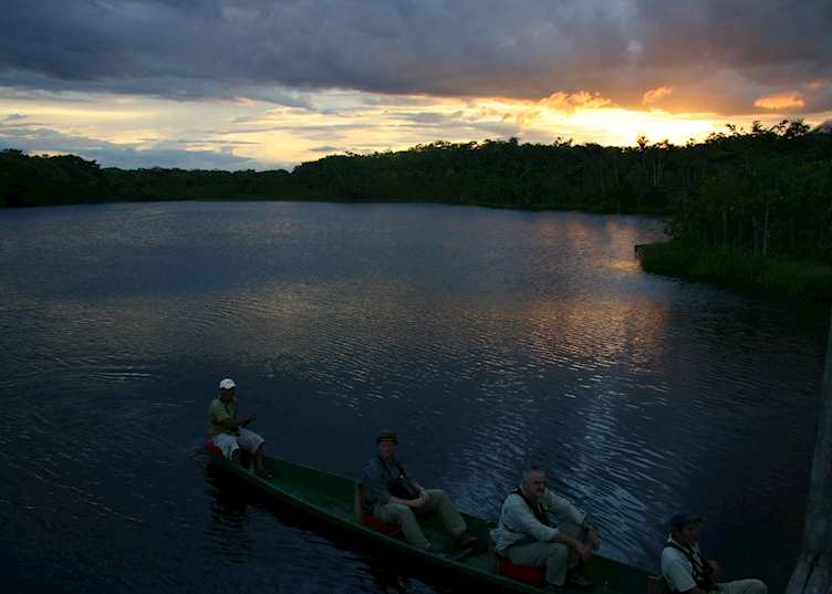Returning to Sacha Lodge, Ecuadorian Amazon