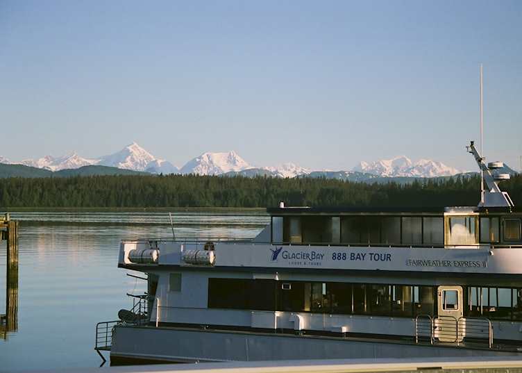 Boat trip from Glacier Bay Lodge, Gustavus