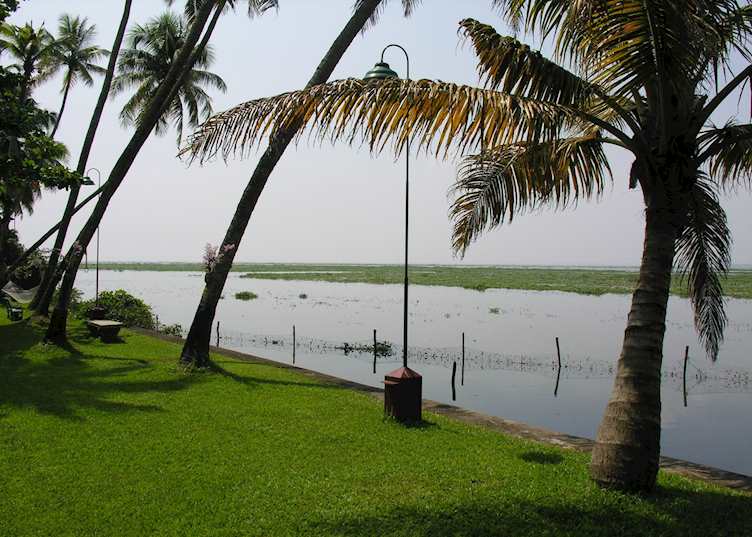 View from Coconut Lagoon Resort, Kumarakom