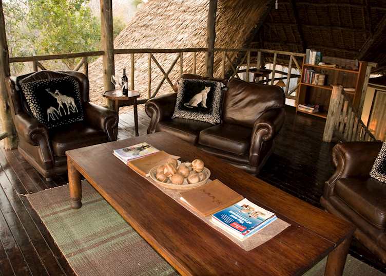 Lounge, Katavi Wildlife Camp