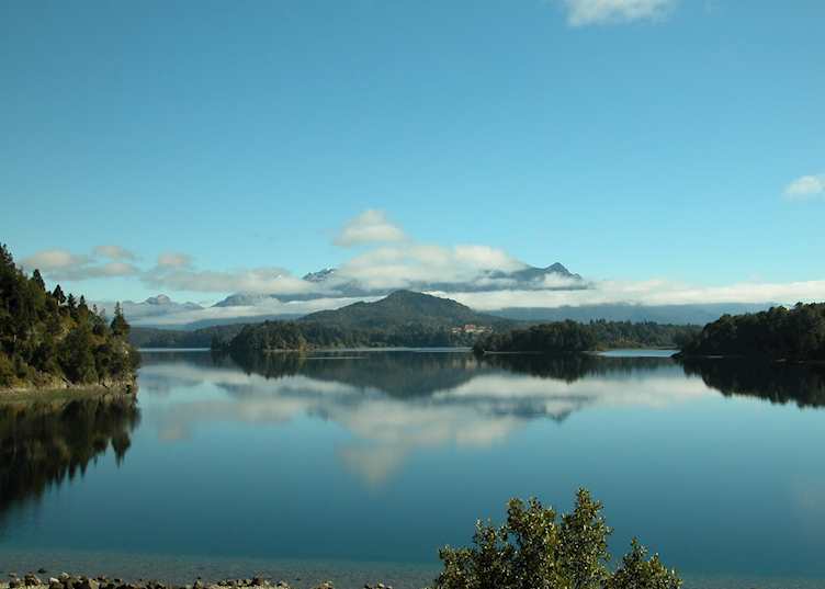 A view of part of Lake Nahuel Huapi