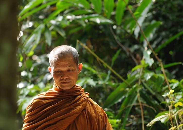 Monk at Khao Yai National Park, Thailand