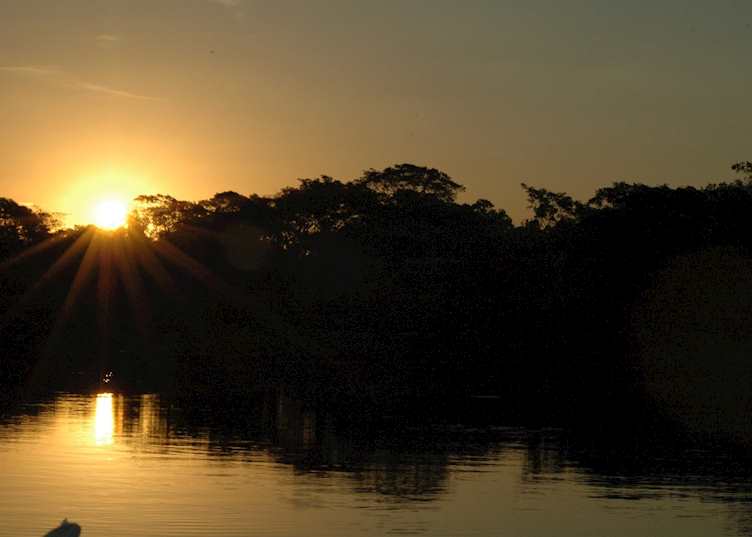 Sunset in the Pantanal