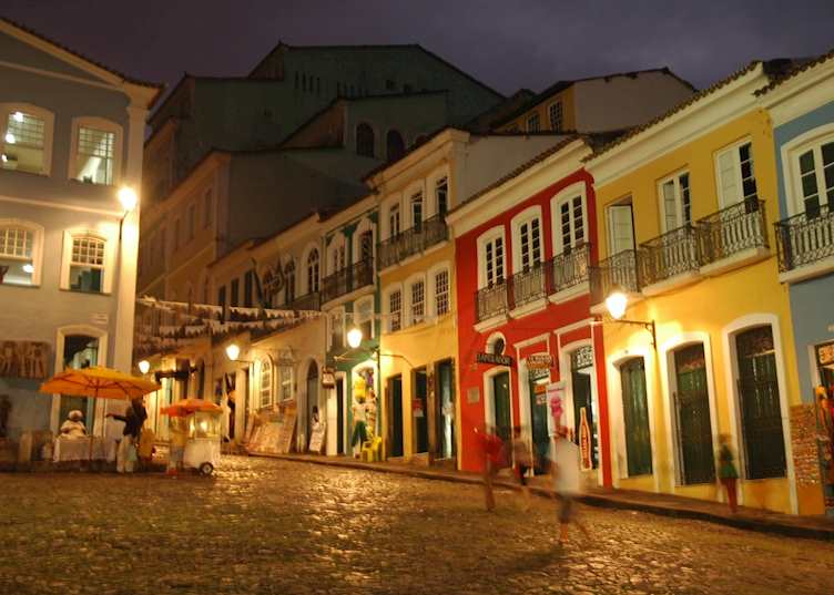 Pelourinho by night, Salvador