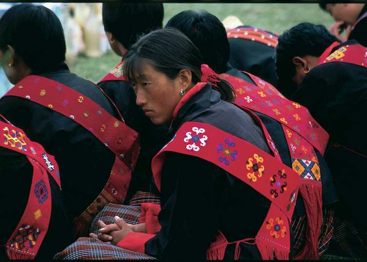 Women in traditional dress