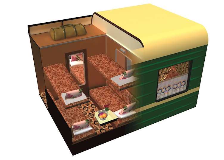 Standard Compartment, Tsars Gold Private Train