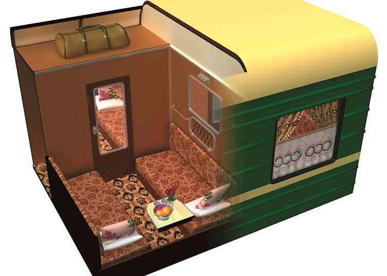 Standard Plus Compartment, Tsars Gold Private Train