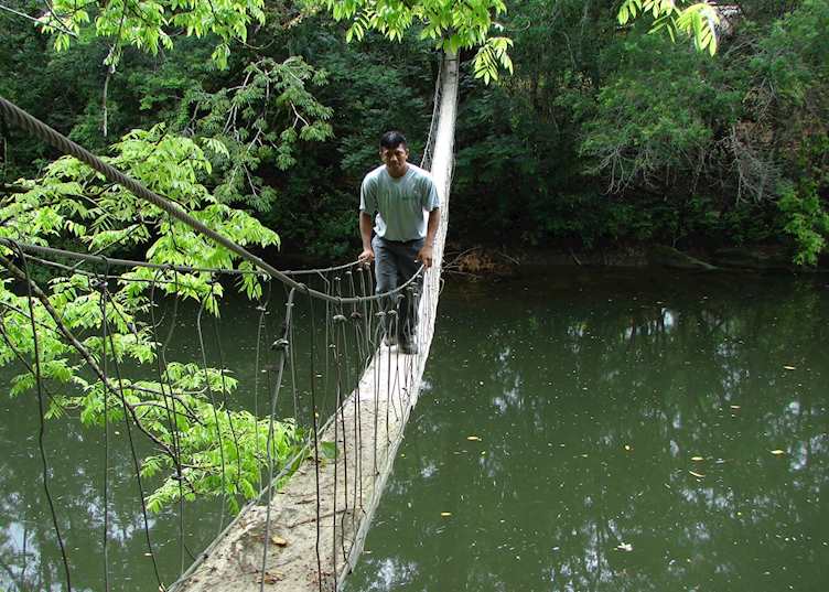 River crossing, Toledo District