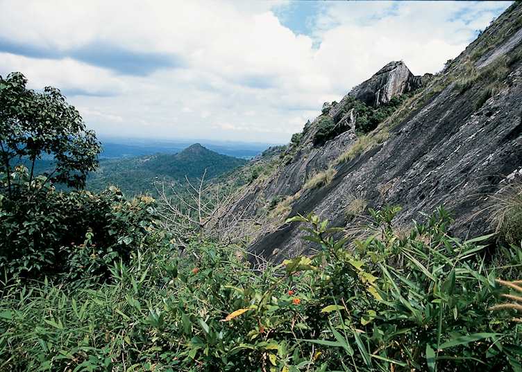 View from the Edakal Caves, Sultan's Battery