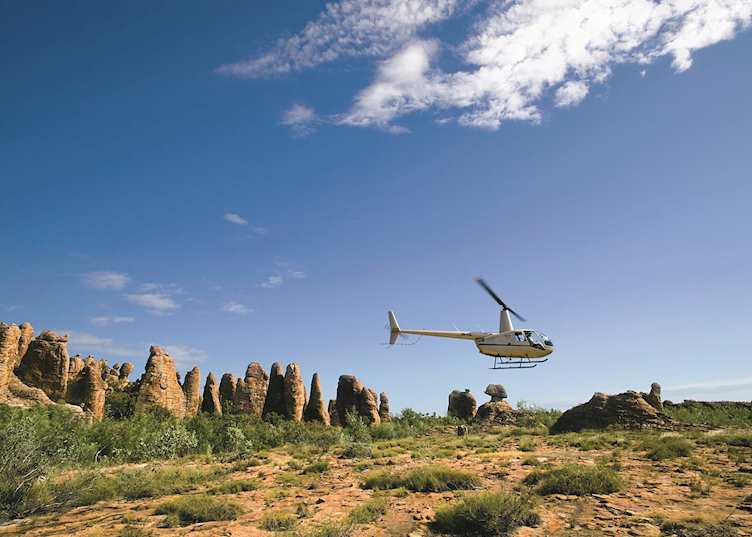Flying over the Bungle Bungle, Western Australia