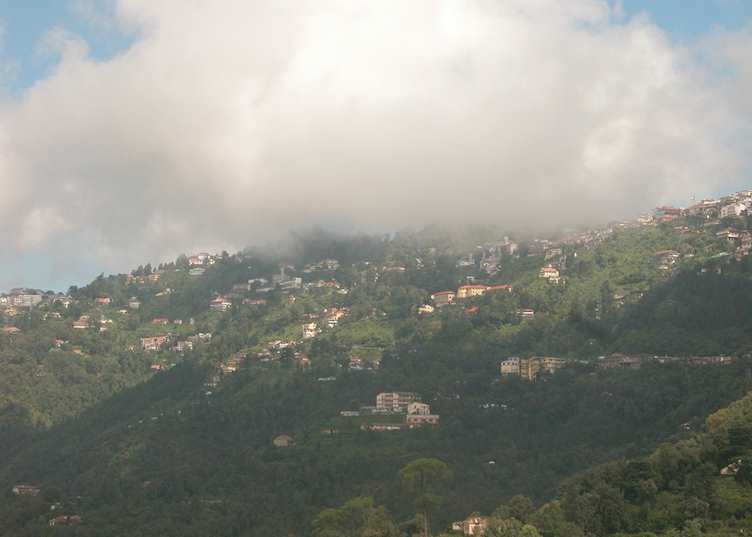 View of Mussoorie