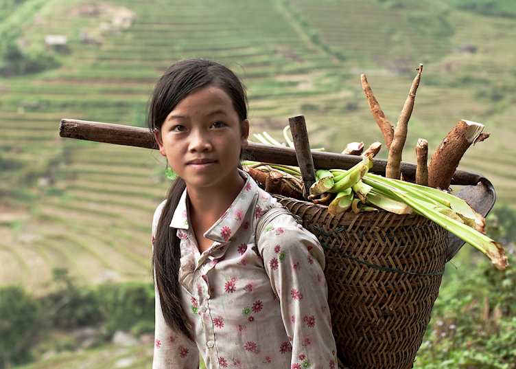 Young girl, Ha Giang