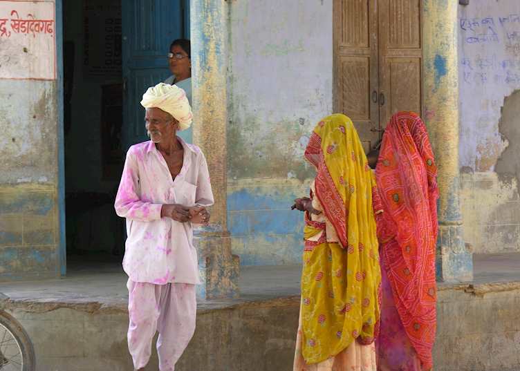 Rajasthani villagers, India